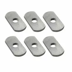 Vibe Track Nuts M6 X 1/2" Wide - 6 PK