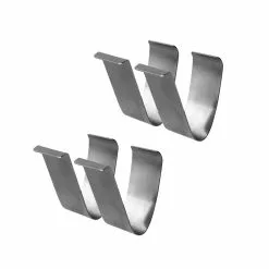 Vibe Foot Brace Toe Control Spring Clips - 4 PK Rudder + Foot Braces