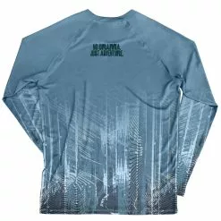 Shirts Vibe Performance Long Sleeve Shirt - Caribbean Blue Vibes