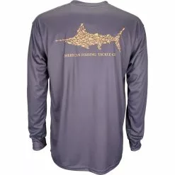 AFTCO Technical Jigfish Long Sleeve Shirt - Dark Plum Shirts