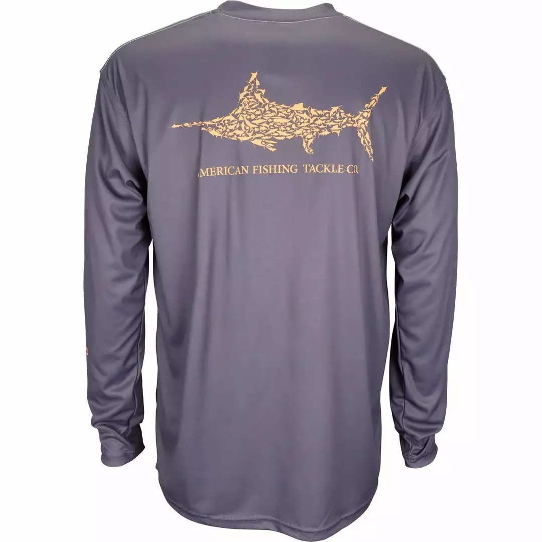 AFTCO Technical Jigfish Long Sleeve Shirt - Dark Plum Shirts 3 AFTCO Technical Jigfish Long Sleeve Shirt - Dark Plum Shirts