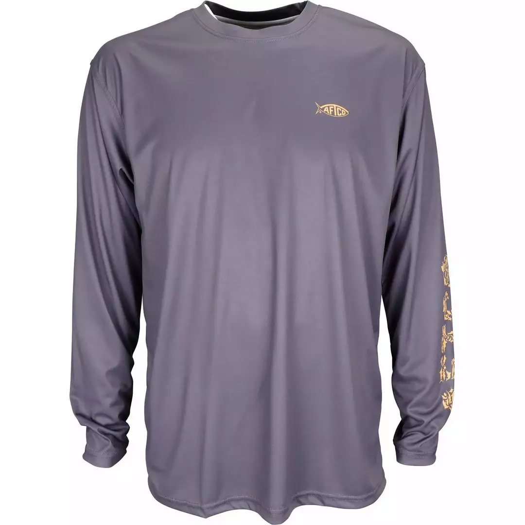 AFTCO Technical Jigfish Long Sleeve Shirt - Dark Plum Shirts 5 AFTCO Technical Jigfish Long Sleeve Shirt - Dark Plum Shirts