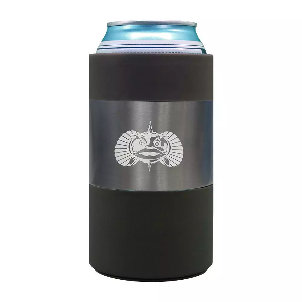 Toadfish Non-tipping 12oz Can Cooler + Adapter 6 Toadfish Non-tipping 12oz Can Cooler + Adapter