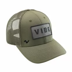 Richardson Olive Hat With Vibe Patch Hats
