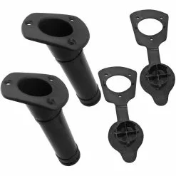 Vibe Flush Mount Rod Holder With Rubber Gasket & Cap Rod Holders