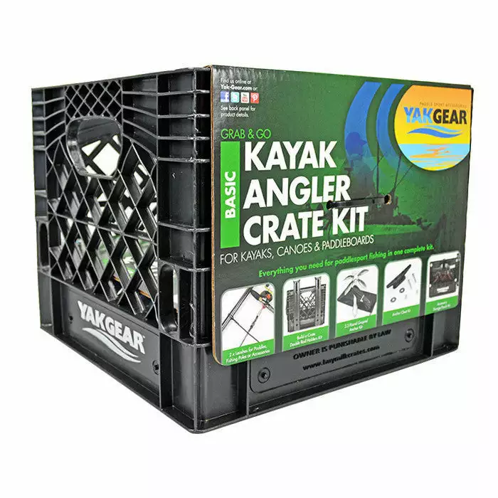 Yak Gear Crates YakGear Kayak Angler Crate Kit 5 Yak Gear Crates YakGear Kayak Angler Crate Kit