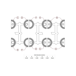 Vibe Through Hull Wiring Kit - Pair (EMS-1001) Fishfinder Mounts